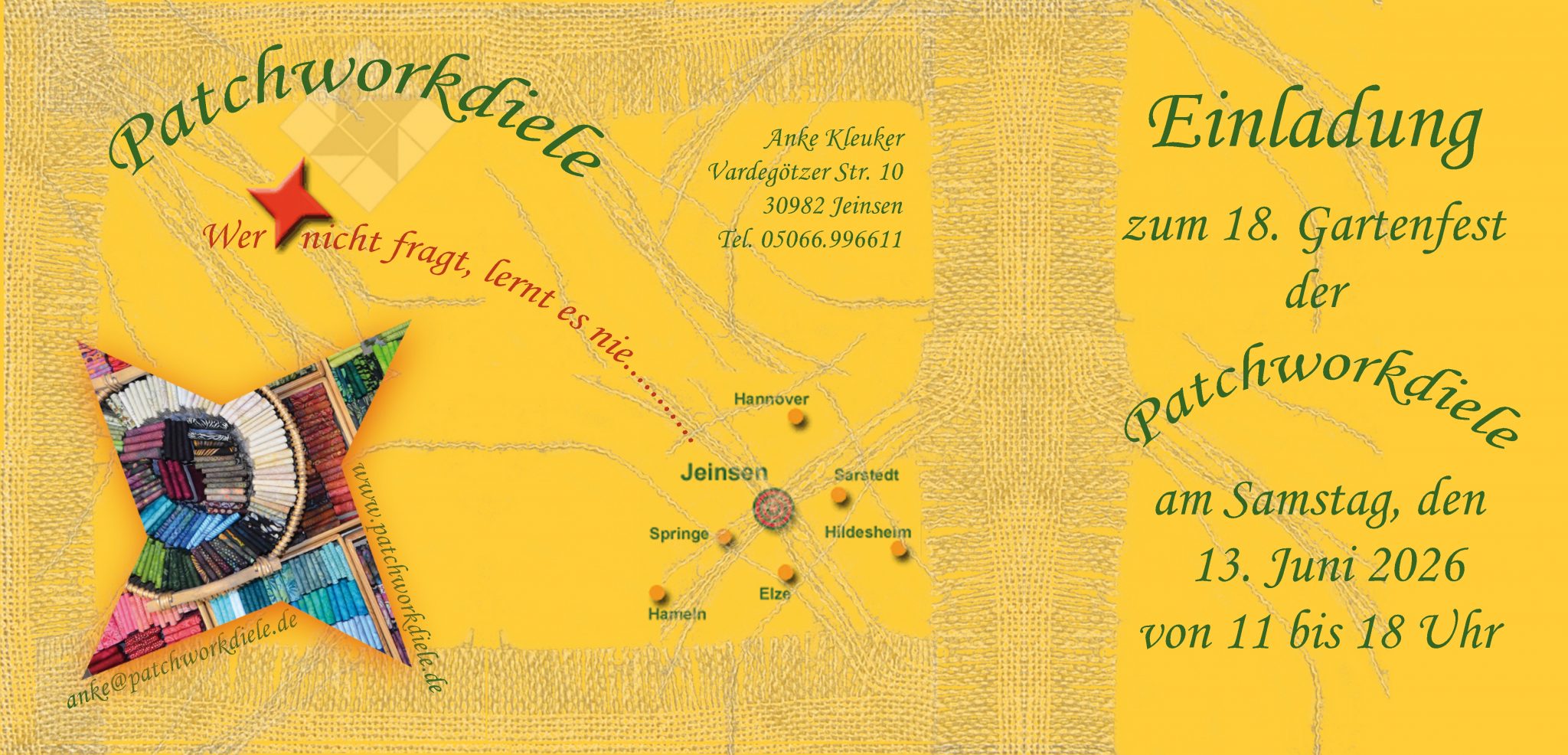 Fest der Patchworkdiele